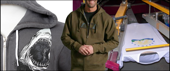 printed zip up